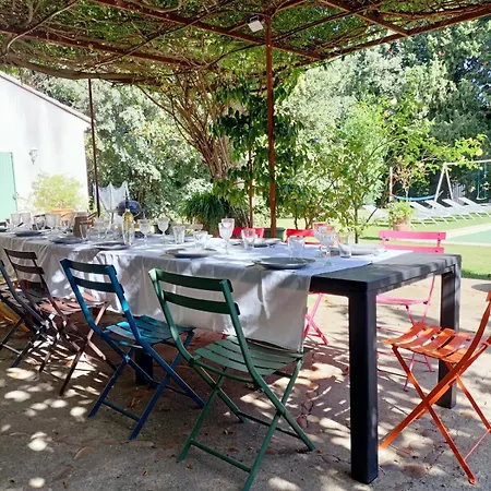 Mas Le Clos De Teillan 6 3 Sdb, Piscine, Sauna, Bain A Remous Villa